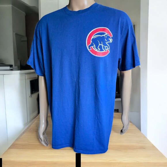 MAJESTIC (XL) Men's Kris Bryant Chicago Cubs Blue Jersey Name and Number - Picture 2 of 7